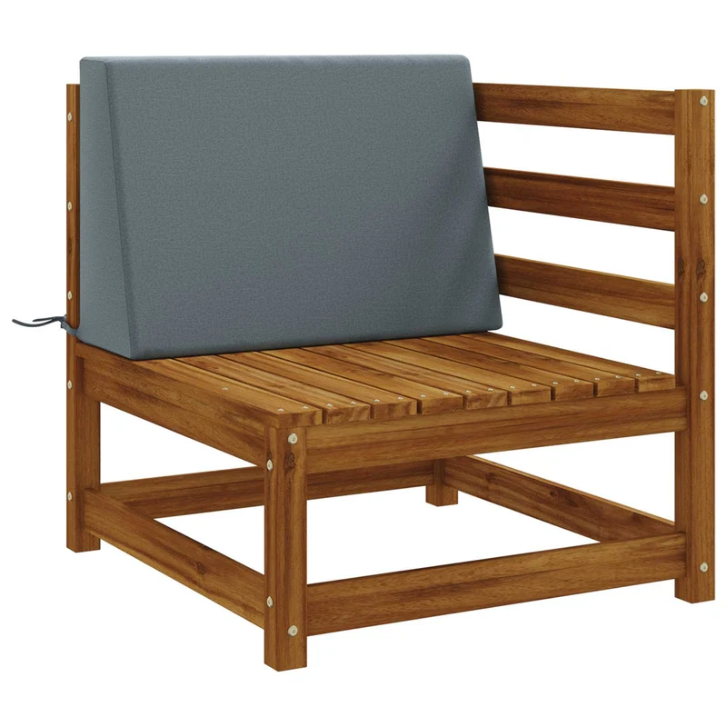 Back Cushion SOEST 100% Polyester Blue 60 x 20 x 40 cm