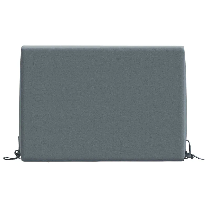 Back Cushion SOEST 100% Polyester Blue 60 x 20 x 40 cm
