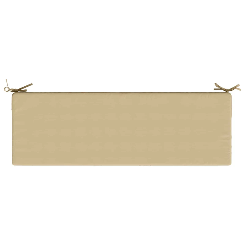 Back Cushion SOEST 100% Polyester Beige 120 x 40 x 10 cm