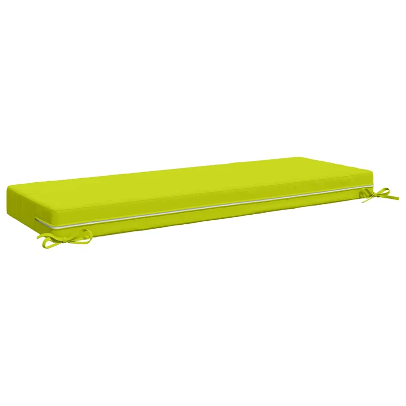 Back Cushion SOEST 100% Polyester Bright Green 120 x 40 x 10 cm