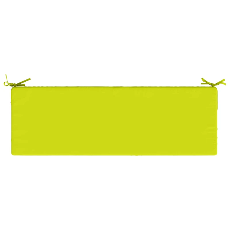Back Cushion SOEST 100% Polyester Bright Green 120 x 40 x 10 cm