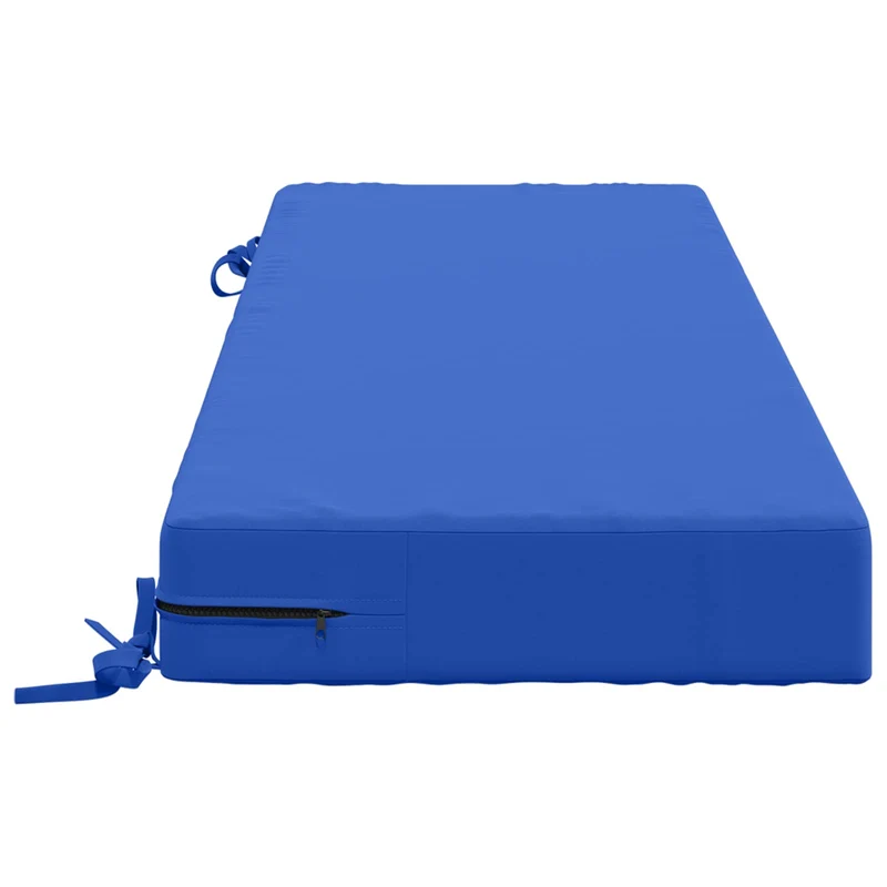 Back Cushion SOEST 100% Polyester Royal Blue 120 x 40 x 10 cm