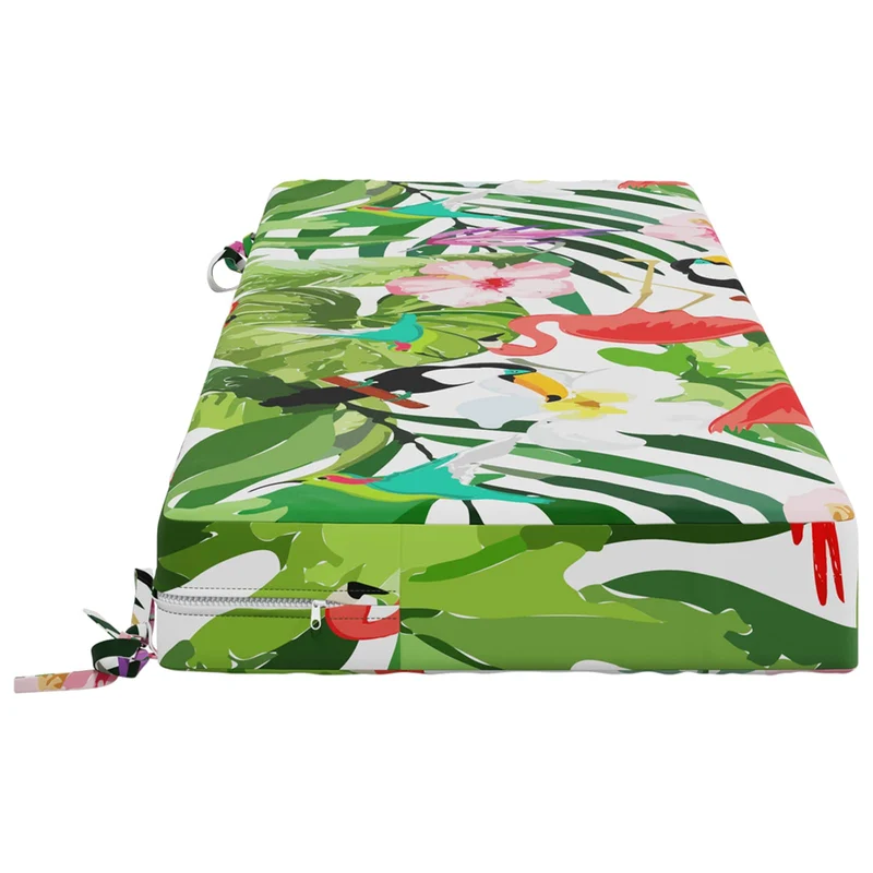 Back Cushion SOEST 100% Polyester Multicolour 120 x 40 x 10 cm