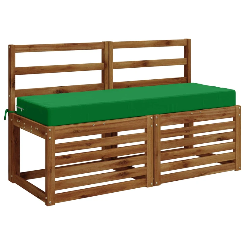 Back Cushion SOEST 100% Polyester Green 120 x 40 x 10 cm