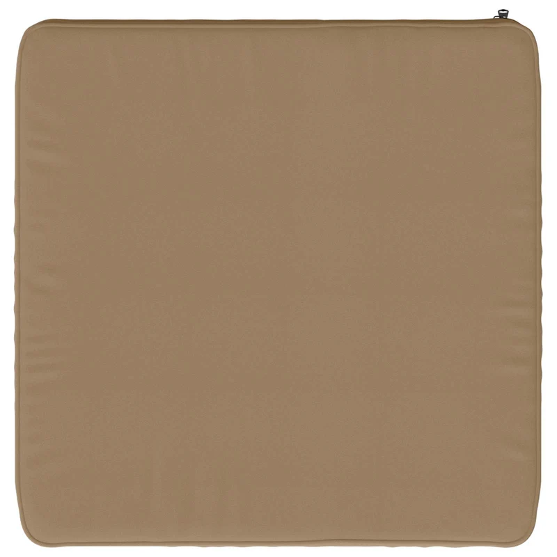 4-Piece Seat Cushions VUGHT 4 pcs 100% Polyester Taupe