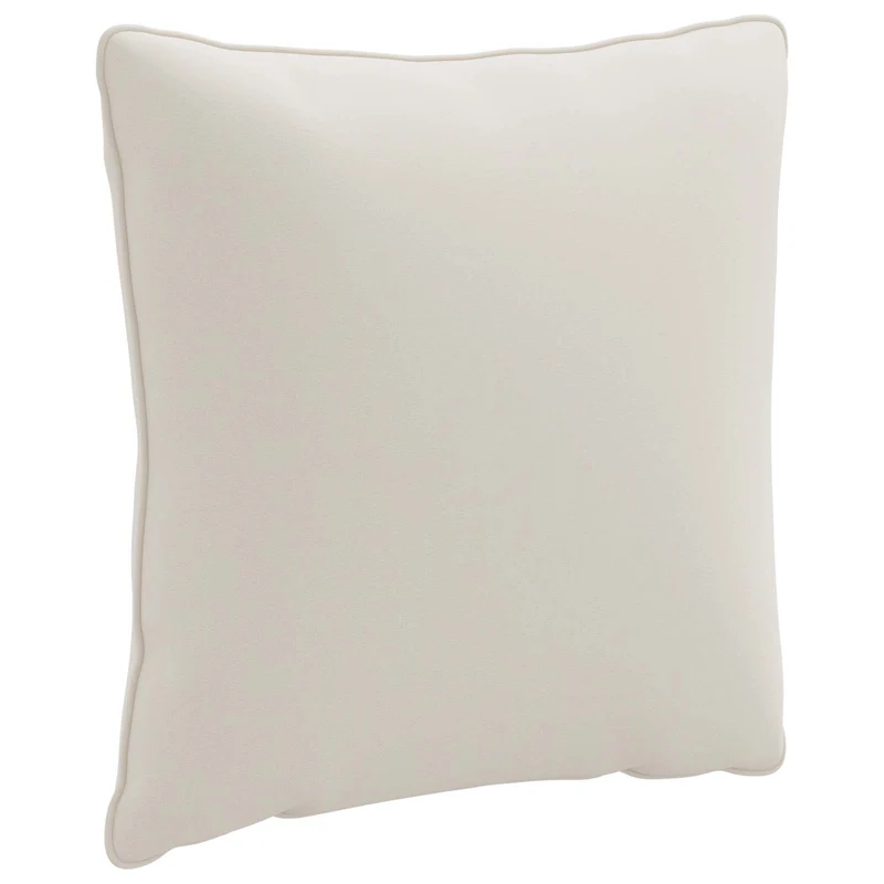 Back Cushion PUTTEN 100% Polyester White 40 x 40 x 15 cm