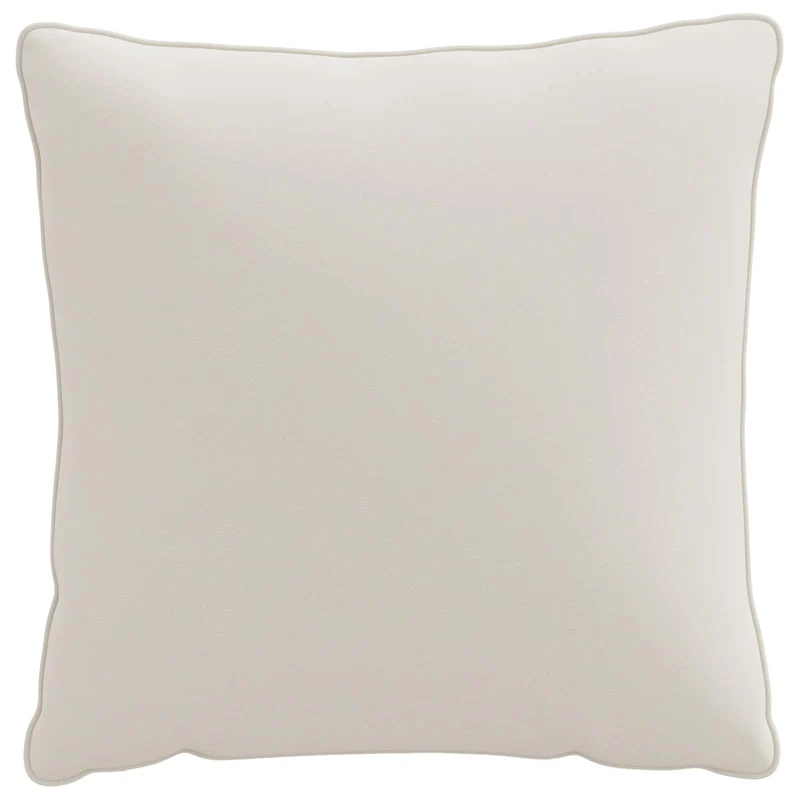 Back Cushion PUTTEN 100% Polyester White 40 x 40 x 15 cm