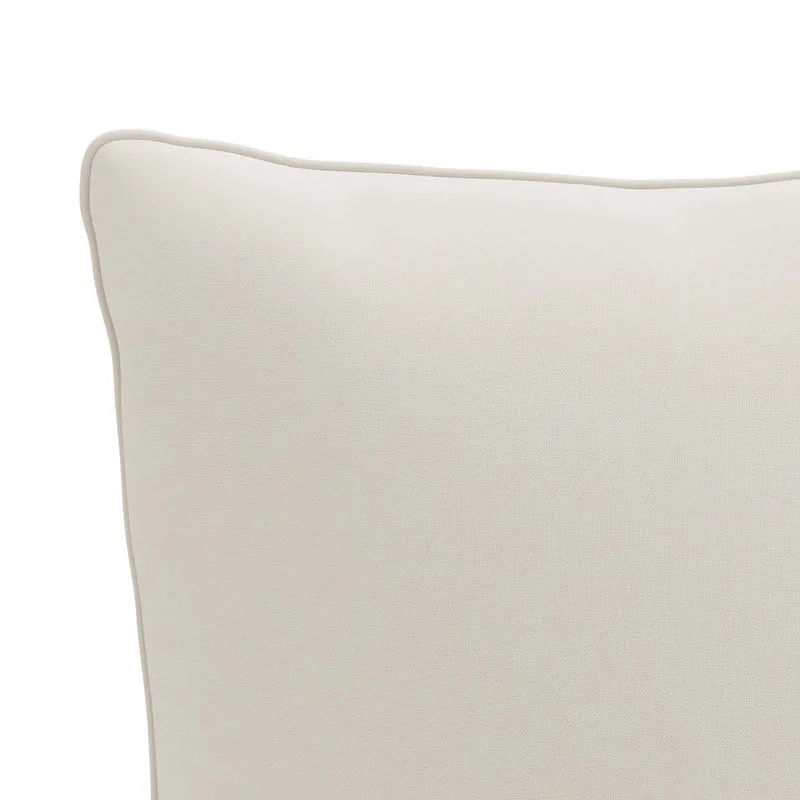 Back Cushion PUTTEN 4 pcs 100% Polyester White 40 x 40 x 15 cm