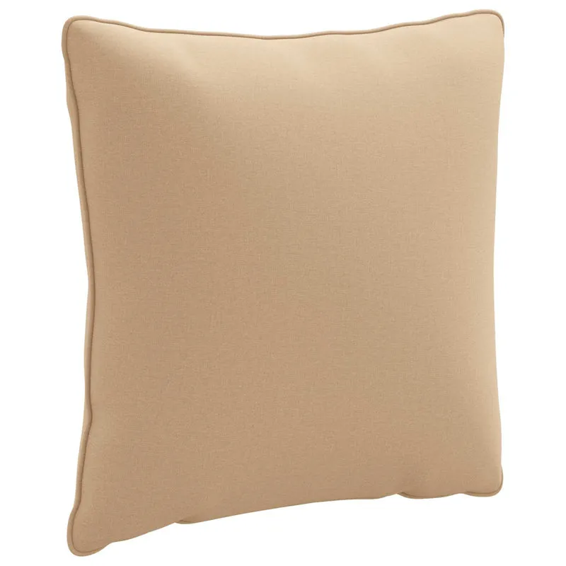 Back Cushion PUTTEN 100% Polyester Sand 40 x 40 x 15 cm