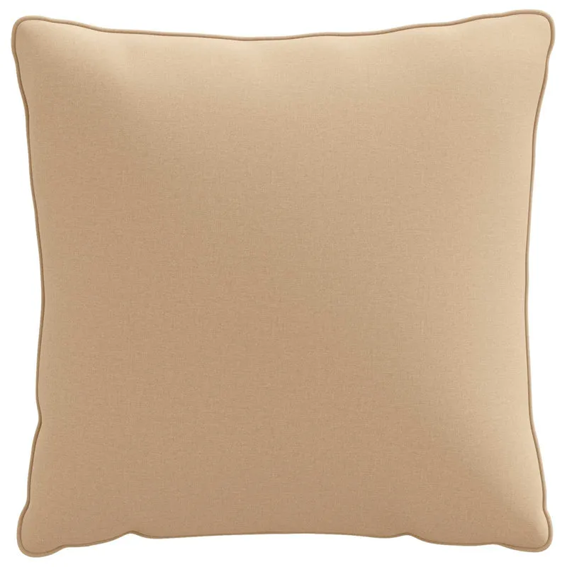 Back Cushion PUTTEN 100% Polyester Sand 40 x 40 x 15 cm