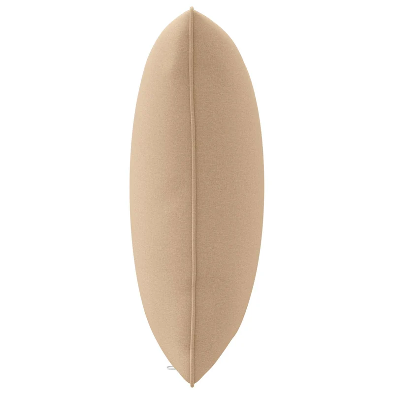Back Cushion PUTTEN 4 pcs 100% Polyester Sand 40 x 40 x 15 cm