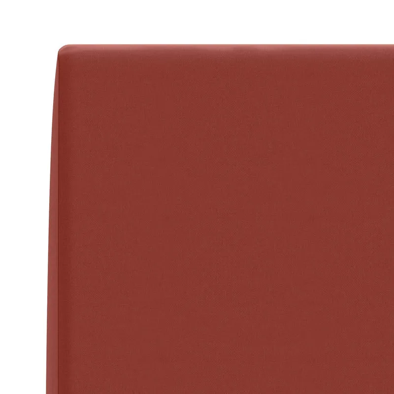 Back Cushion SOEST 100% Polyester Red 60 x 20 x 40 cm