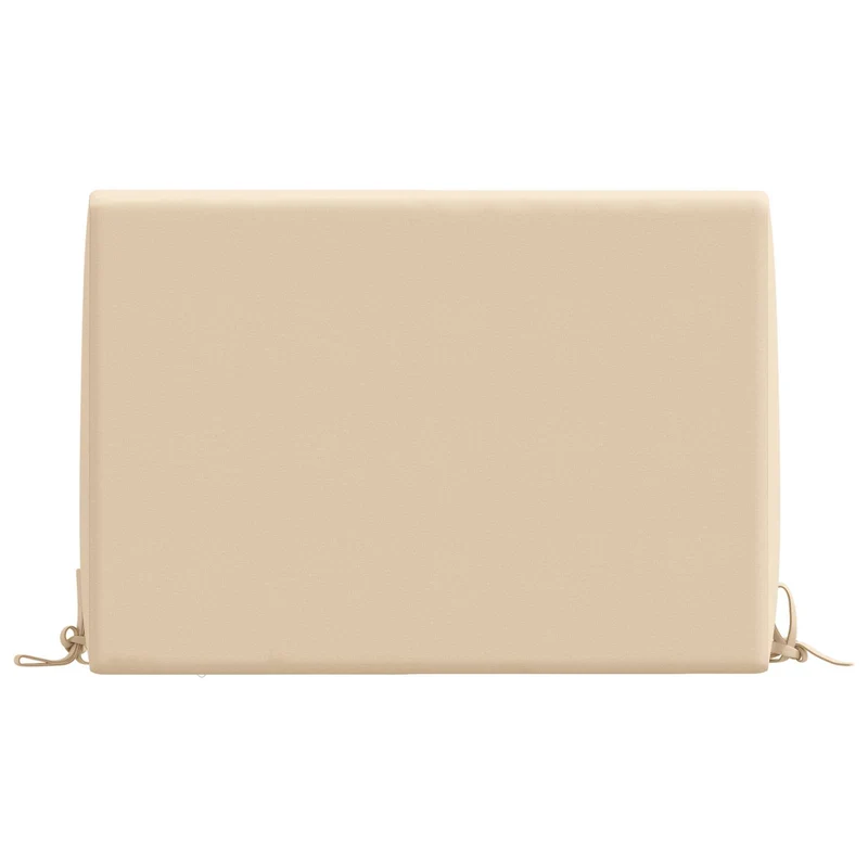 Back Cushion SOEST 100% Polyester Cream 60 x 20 x 40 cm