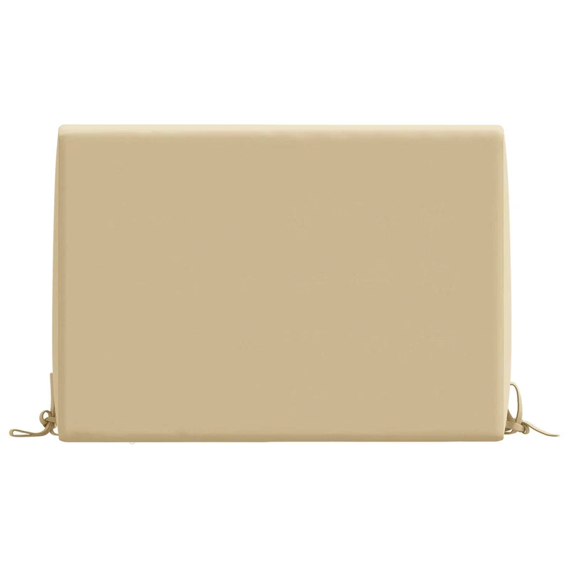 Back Cushion SOEST 100% Polyester Beige 60 x 20 x 40 cm