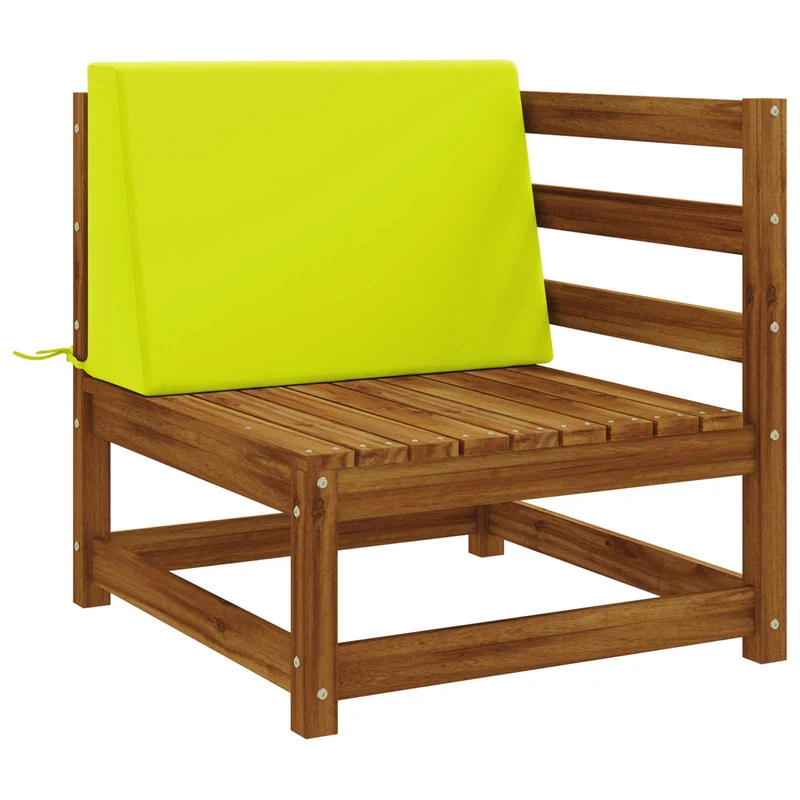 Back Cushion SOEST 100% Polyester Bright green 60 x 20 x 40 cm