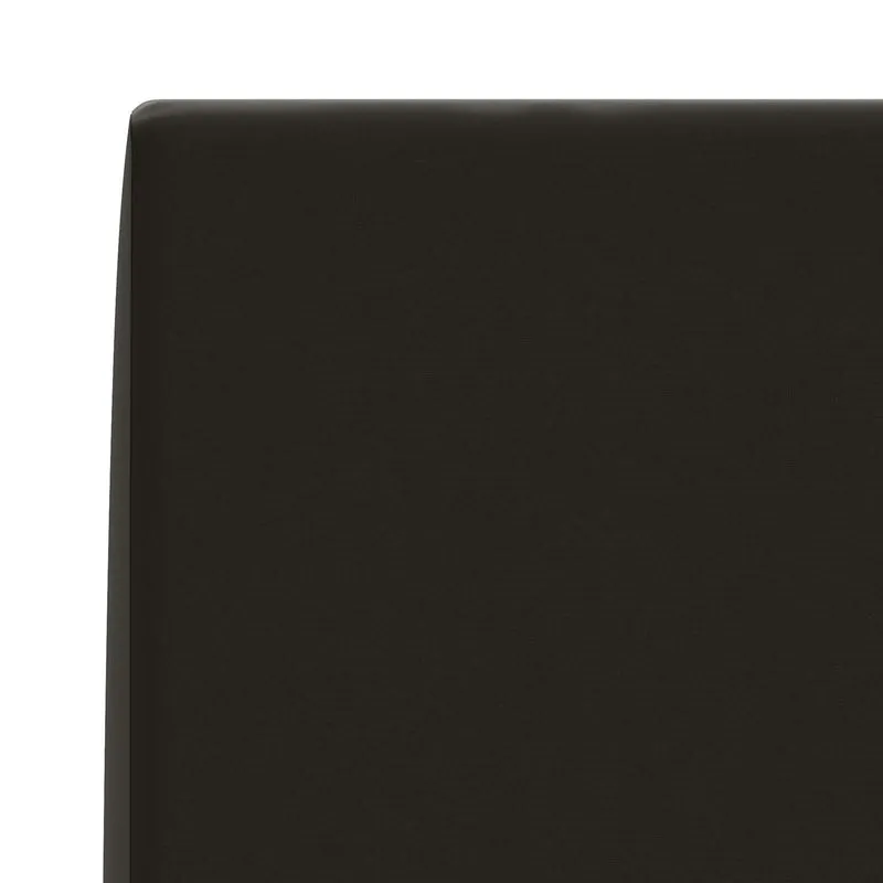 Back Cushion SOEST 100% Polyester Black 60 x 20 x 40 cm