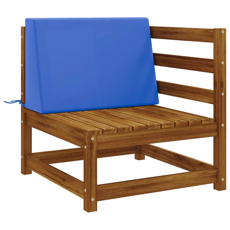 Back Cushion SOEST 100% Polyester Royal blue 60 x 20 x 40 cm