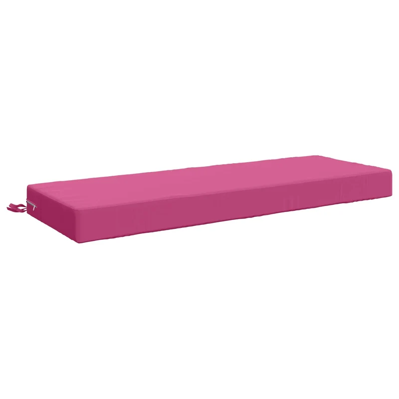 Back Cushion SOEST 100% Polyester Pink 120 x 40 x 10 cm