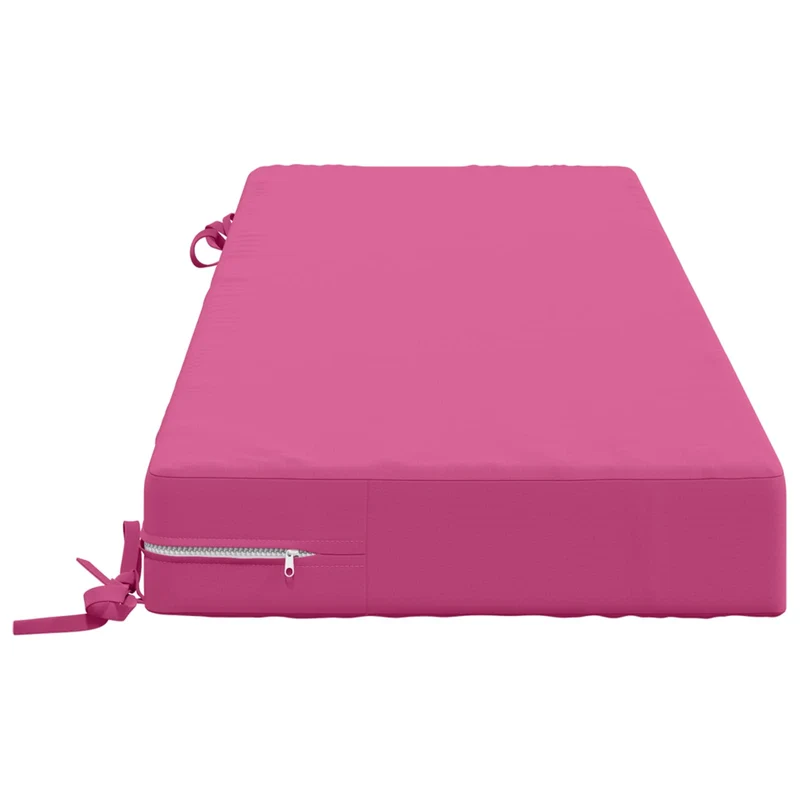 Back Cushion SOEST 100% Polyester Pink 120 x 40 x 10 cm