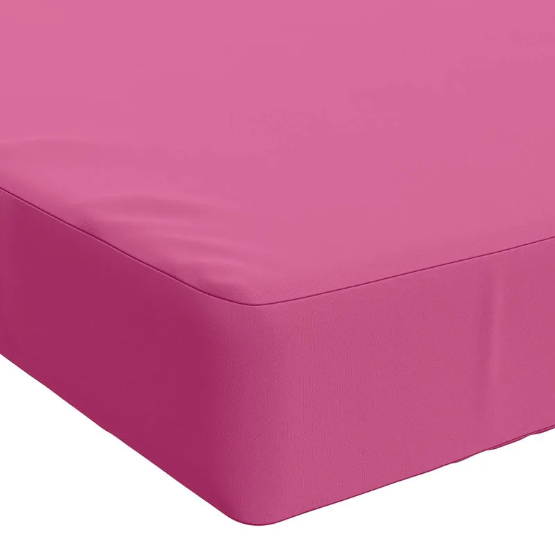 Back Cushion SOEST 100% Polyester Pink 120 x 40 x 10 cm