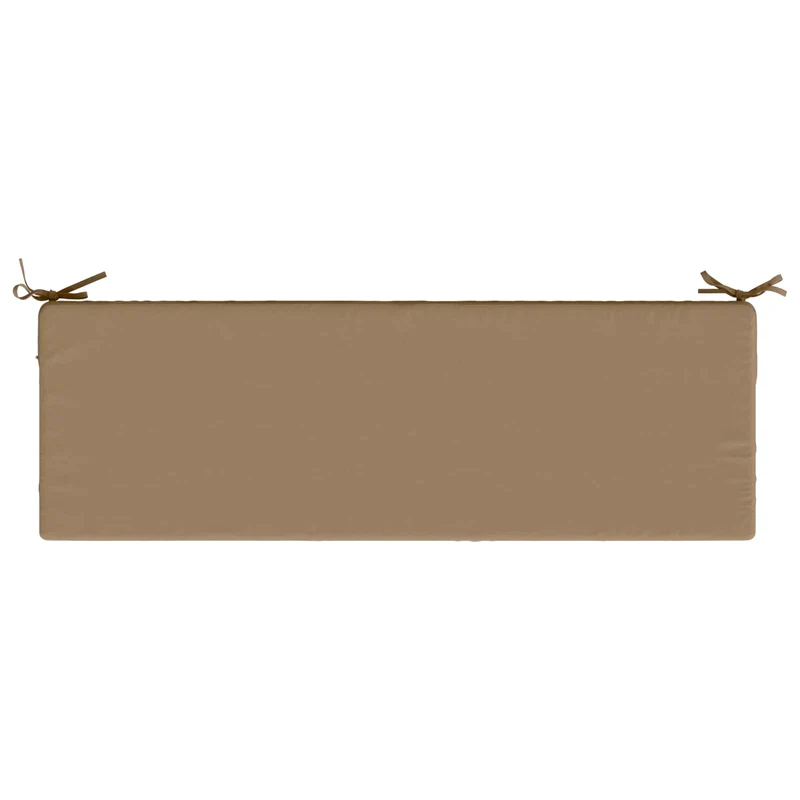 Back Cushion SOEST 100% Polyester Taupe 120 x 40 x 10 cm