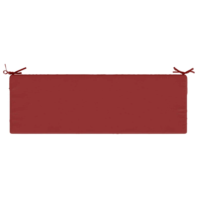 Back Cushion SOEST 100% Polyester Wine Red 120 x 40 x 10 cm