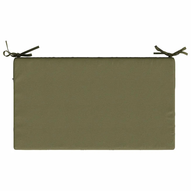 Back Cushion SOEST 100% Polyester Olive Green 70 x 40 x 10 cm