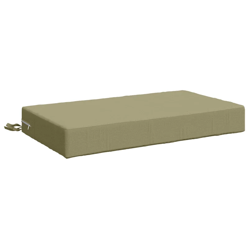 Back Cushion SOEST 100% Polyester Light Green 70 x 40 x 10 cm