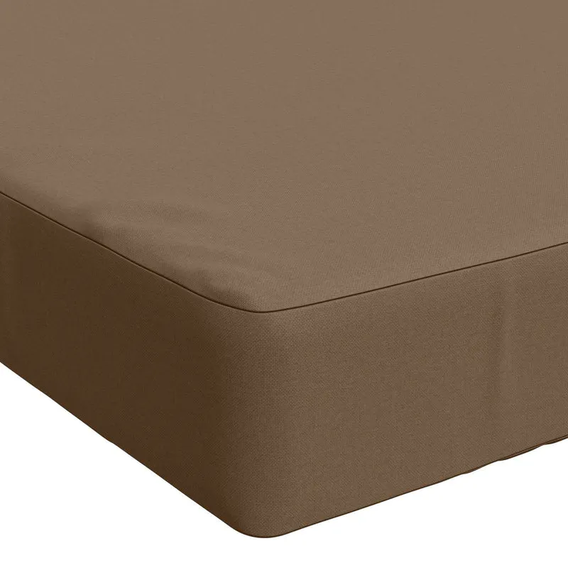 Back Cushion SOEST 100% Polyester Taupe 70 x 40 x 10 cm