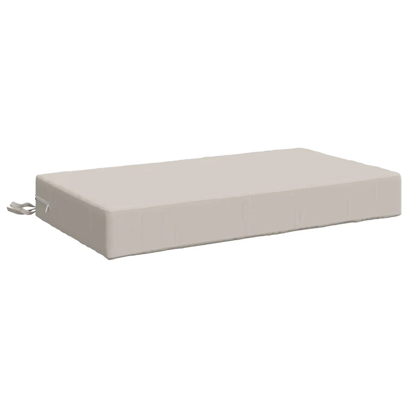 Back Cushion SOEST 100% Polyester White 70 x 40 x 10 cm