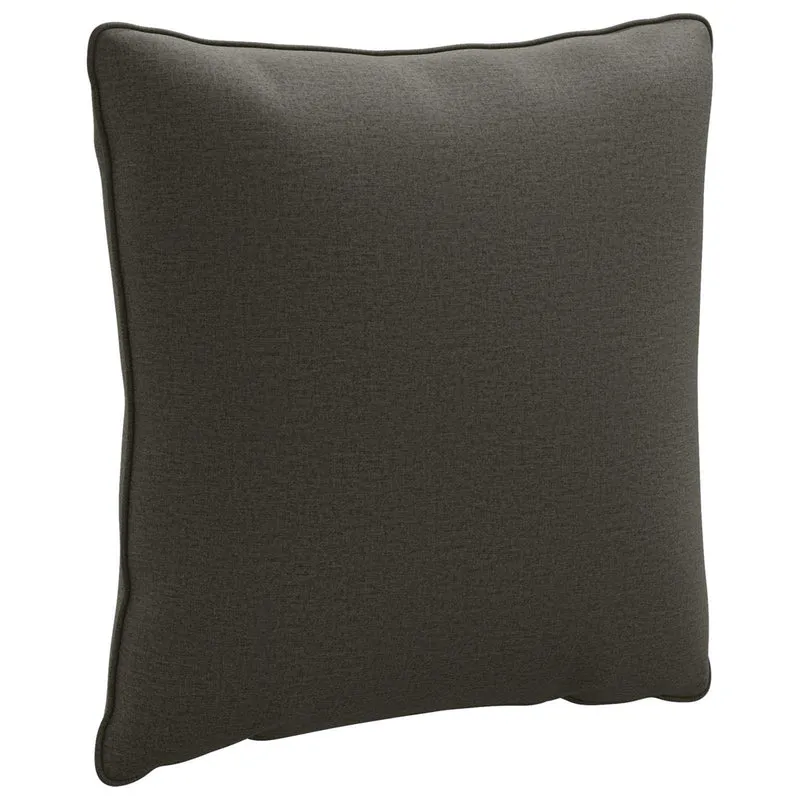 Back Cushion PUTTEN 100% Polyester Anthracite 40 x 40 x 15 cm