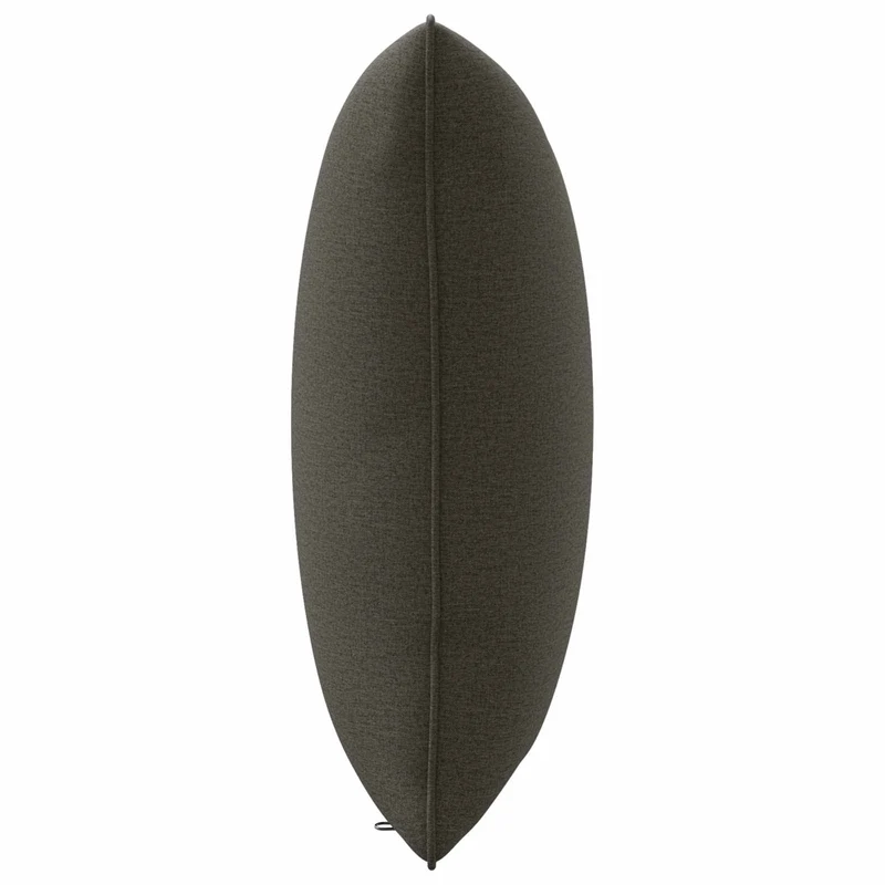 Back Cushion PUTTEN 100% Polyester Anthracite 40 x 40 x 15 cm