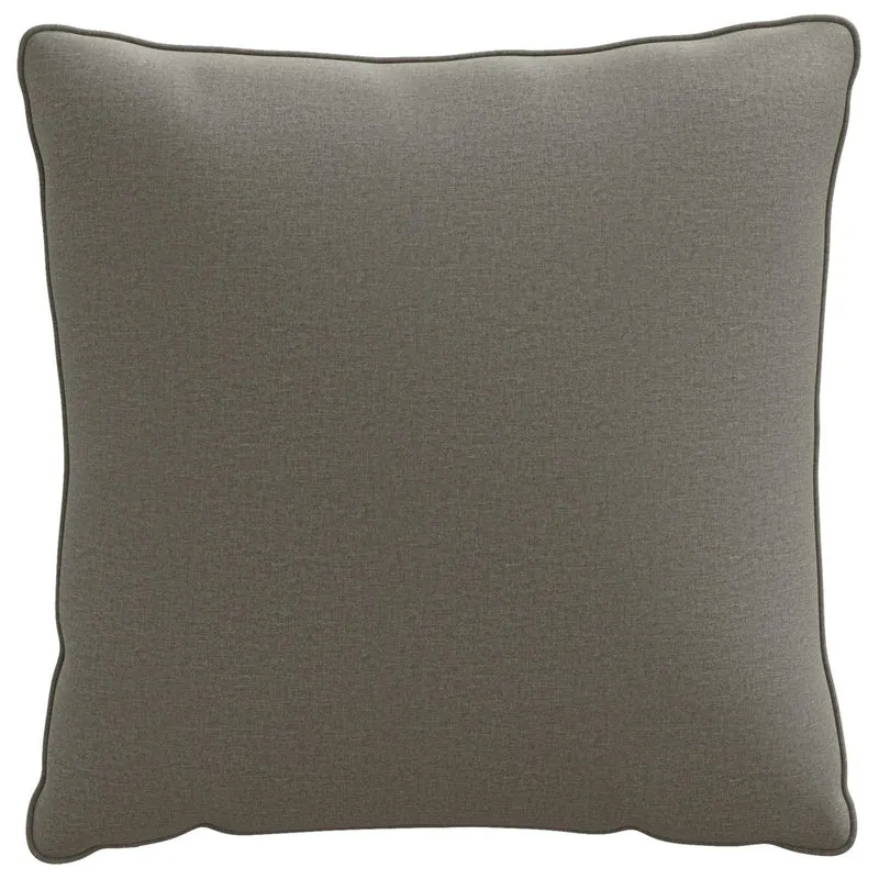 Back Cushion PUTTEN 4 pcs 100% Polyester Grey 40 x 40 x 15 cm