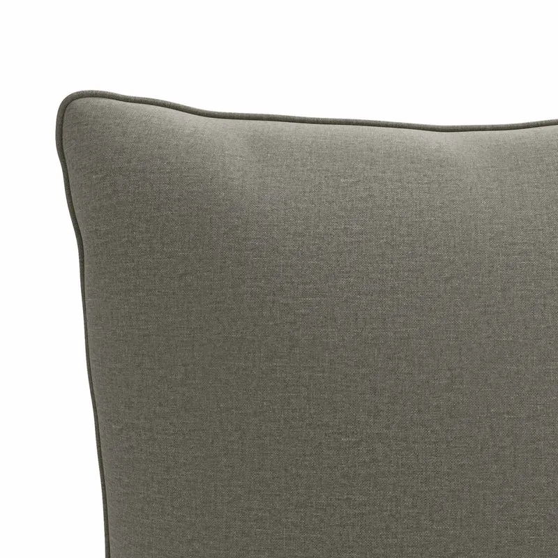 Back Cushion PUTTEN 4 pcs 100% Polyester Grey 40 x 40 x 15 cm