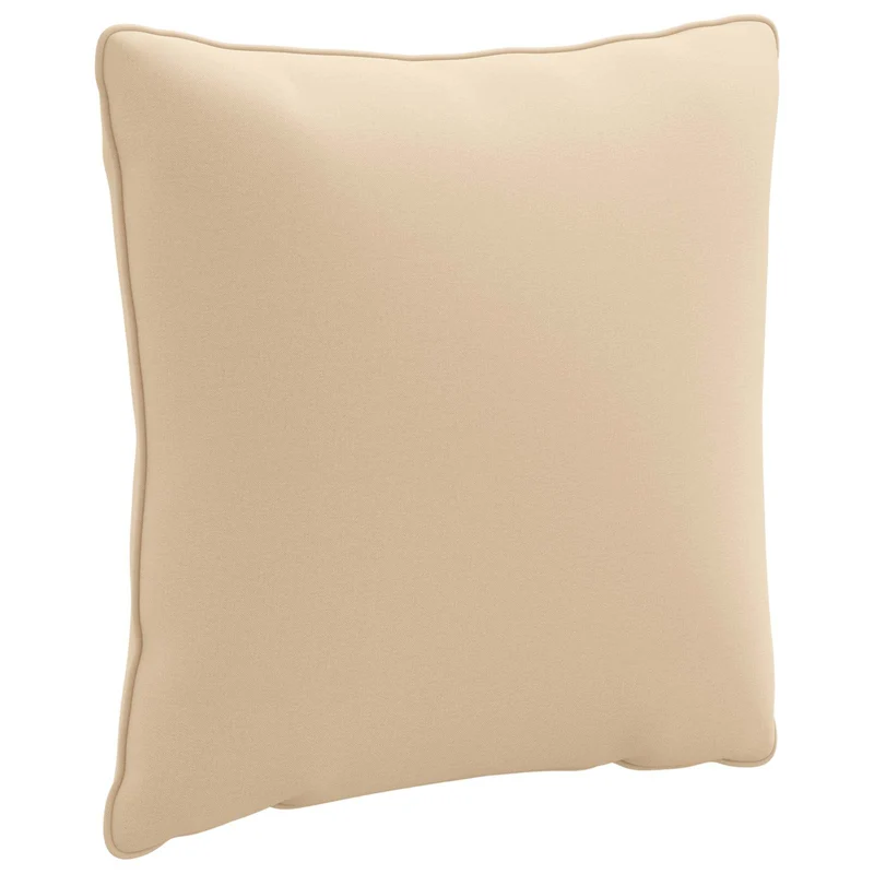 Back Cushion PUTTEN 100% Polyester Cream 40 x 40 x 15 cm