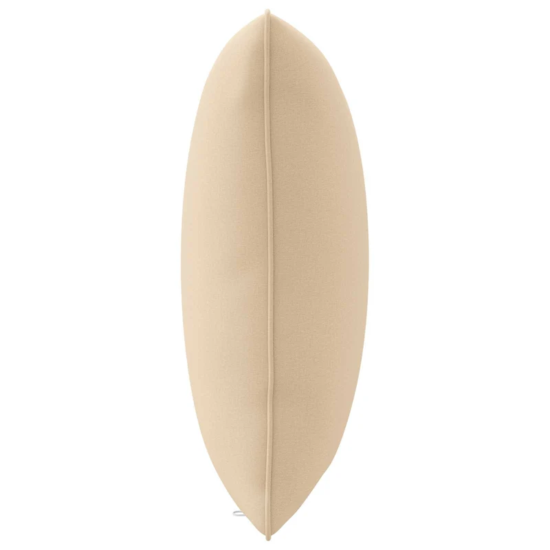 Back Cushion PUTTEN 100% Polyester Cream 40 x 40 x 15 cm