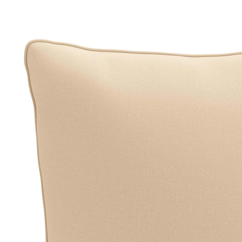 Back Cushion PUTTEN 4 pcs 100% Polyester Cream 40 x 40 x 15 cm