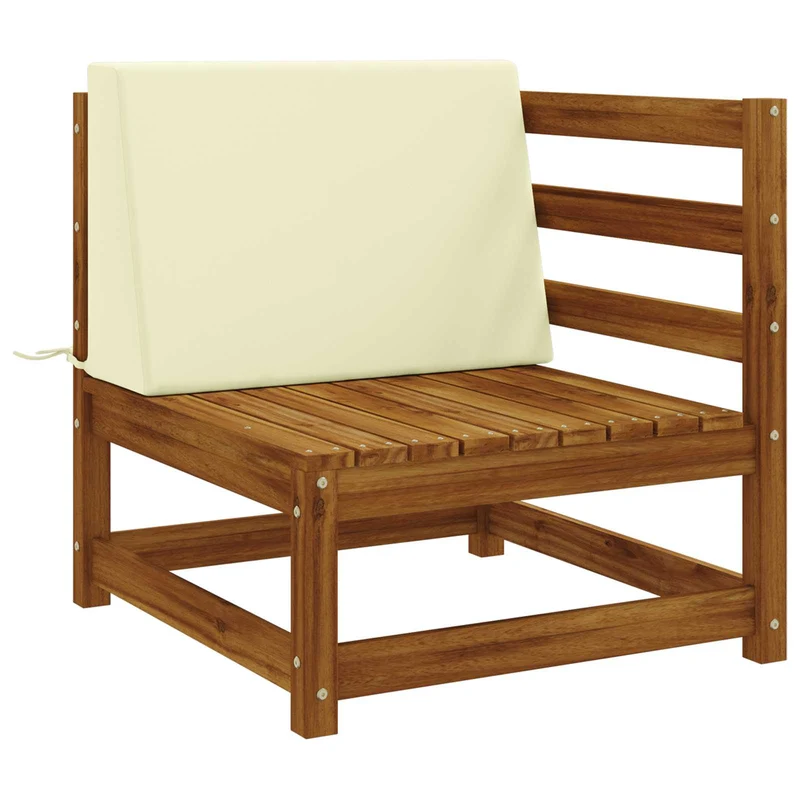 Back Cushion SOEST 100% Polyester Cream 60 x 20 x 40 cm