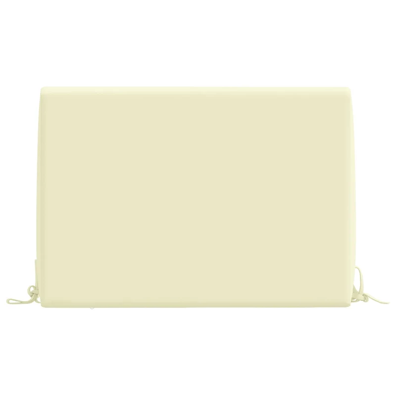 Back Cushion SOEST 100% Polyester Cream 60 x 20 x 40 cm