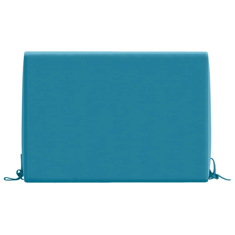 Back Cushion SOEST 100% Polyester Light blue 60 x 20 x 40 cm