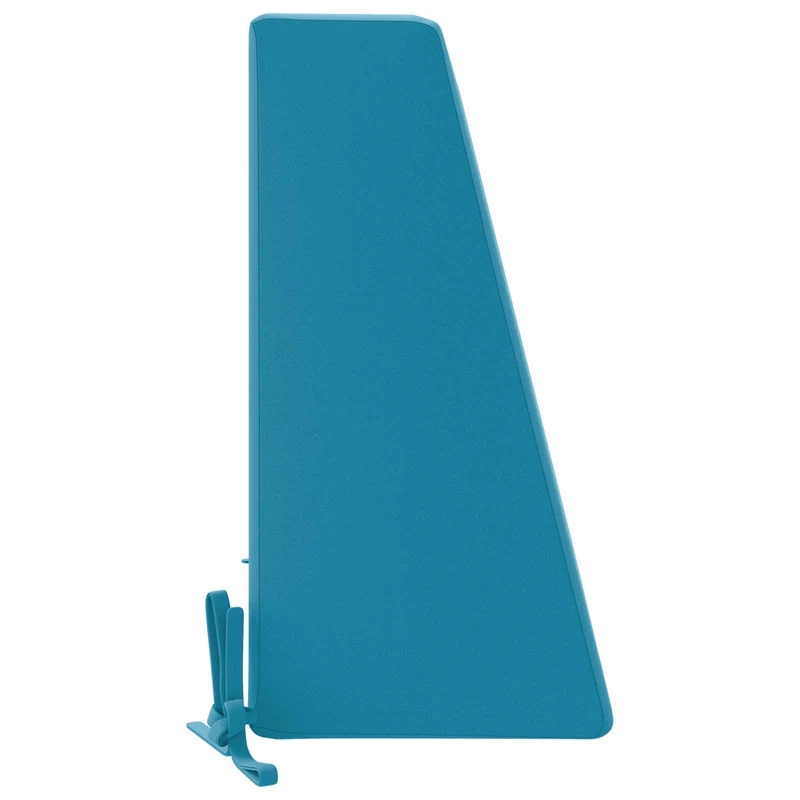 Back Cushion SOEST 100% Polyester Light blue 60 x 20 x 40 cm