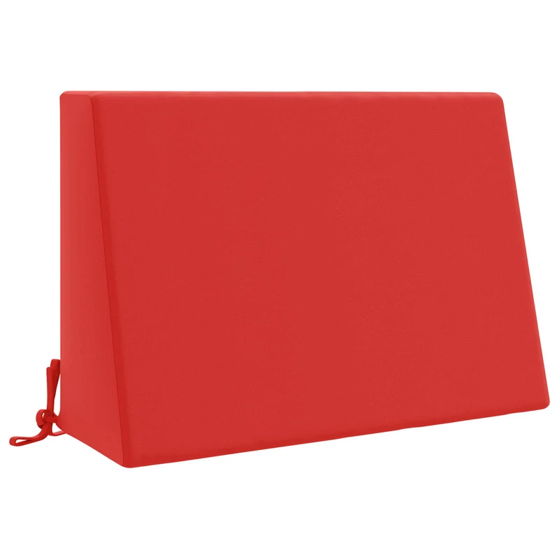 Back Cushion SOEST 100% Polyester Red 60 x 20 x 40 cm