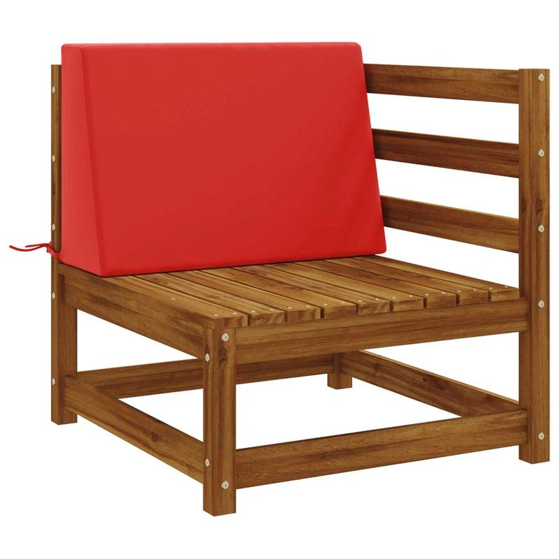 Back Cushion SOEST 100% Polyester Red 60 x 20 x 40 cm