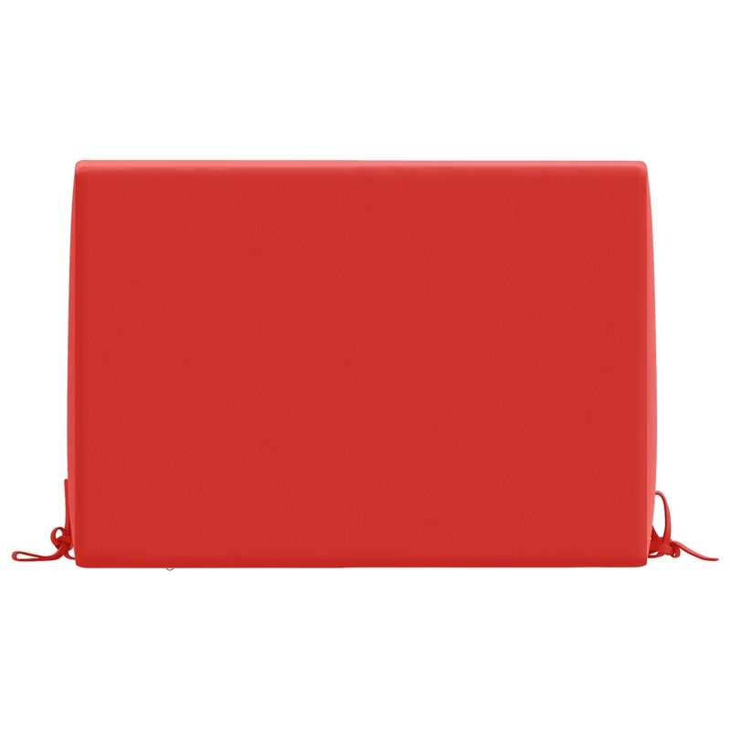 Back Cushion SOEST 100% Polyester Red 60 x 20 x 40 cm