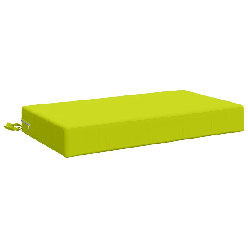 Back Cushion SOEST 100% Polyester Bright Green 70 x 40 x 10 cm