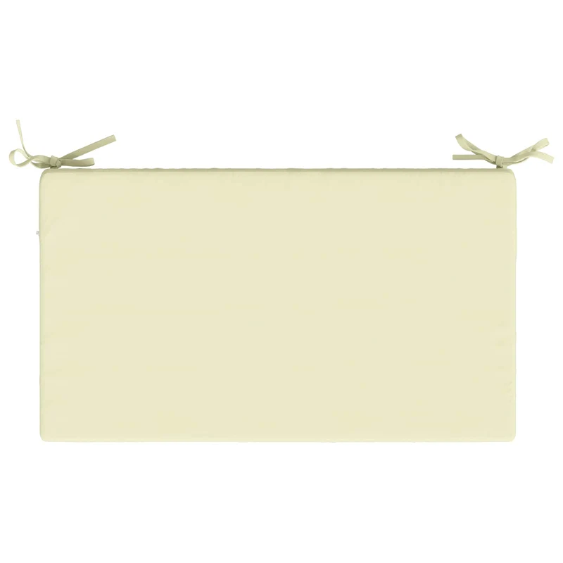 Back Cushion SOEST 100% Polyester Cream 70 x 40 x 10 cm