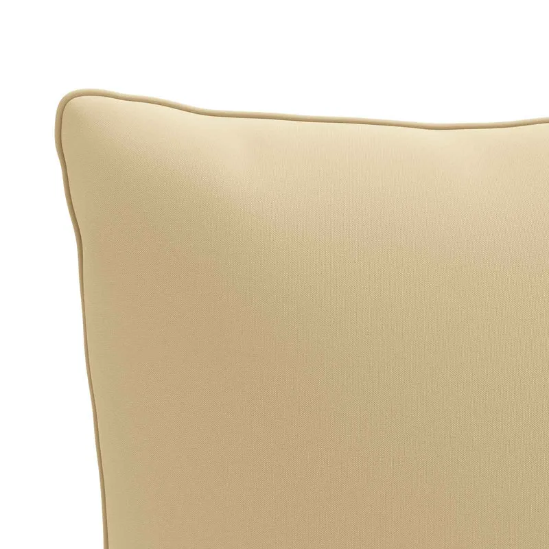Back Cushion PUTTEN 4 pcs 100% Polyester Beige 40 x 40 x 15 cm