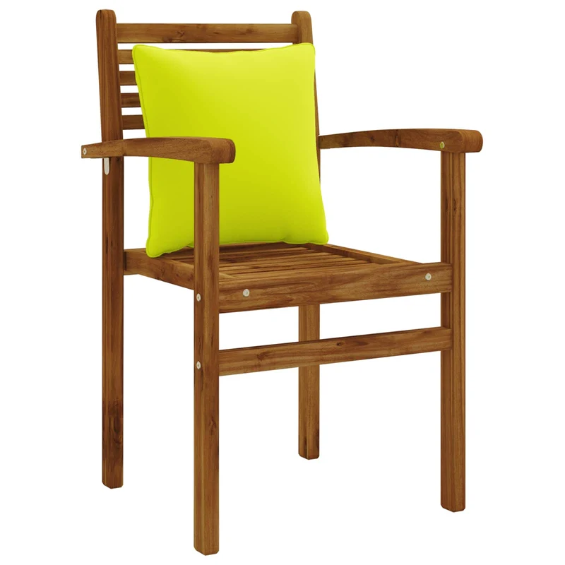 Back Cushion PUTTEN 100% Polyester Bright Green 40 x 40 x 15 cm