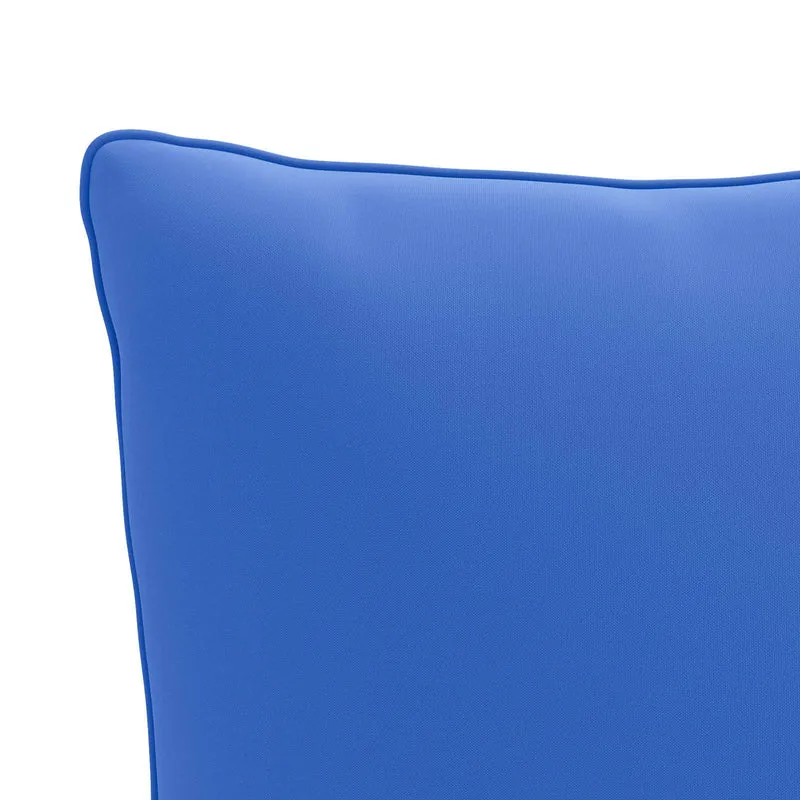 Back Cushion PUTTEN 4 pcs 100% Polyester Royal Blue