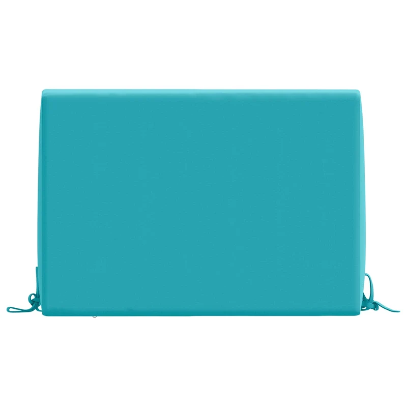 Back Cushion SOEST 100% Polyester Turquoise 60 x 20 x 40 cm